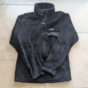 Patagonia thermal black fleece jacket